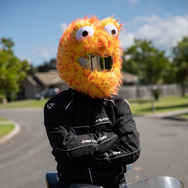 Motorcycle Helmet Cover - Red, Orange And Yellow