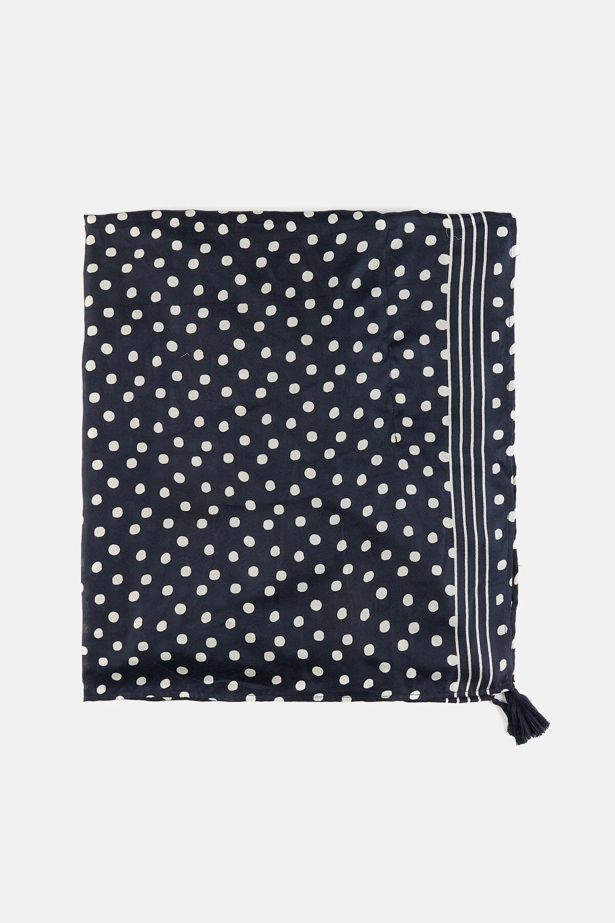 Polka Dot Beach Kaftan - NAVY