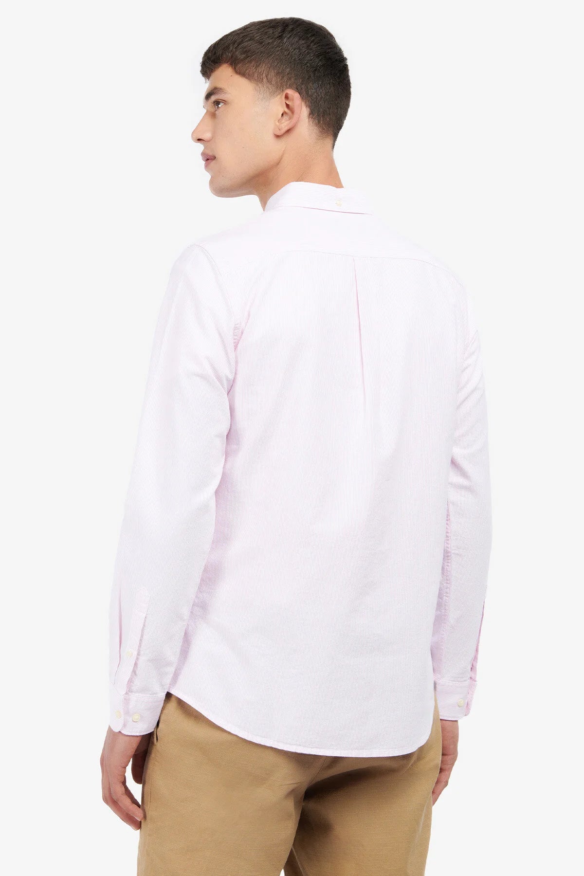Striped Oxford Tailored Shirt - PINK