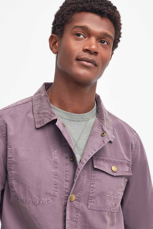 Grindle Overshirt - PURPLE SLATE
