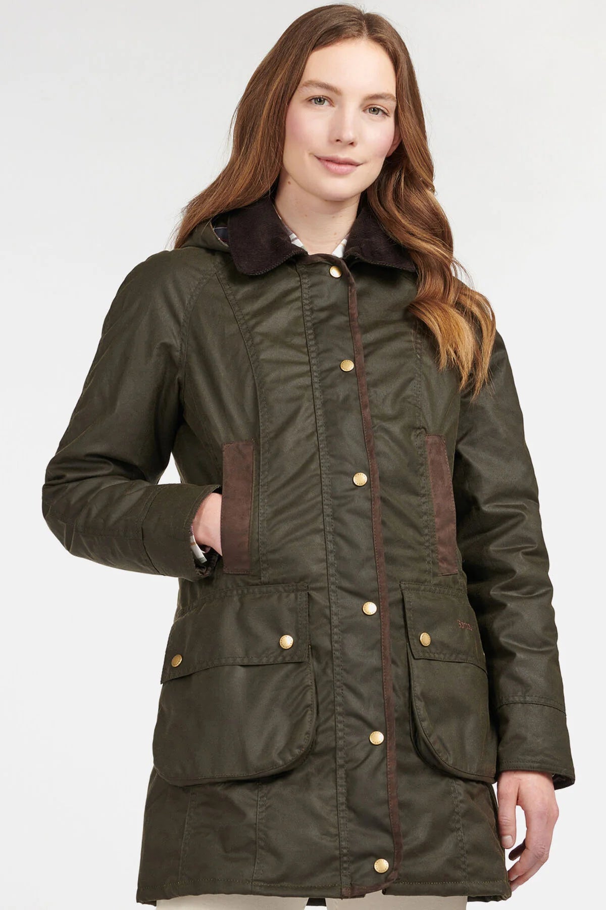 Bower Wax Jacket - OLIVE/CLASSIC
