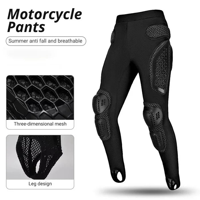 CE-Certified Motorcycle Body Armor – Full Chest & Back Protection (Plus Size)-A01
