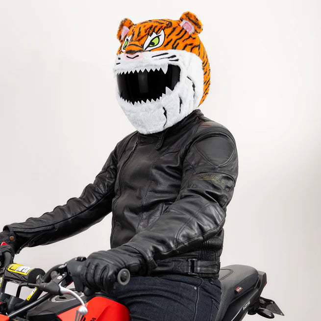 Motorcycle Helmet Cover - Tiger