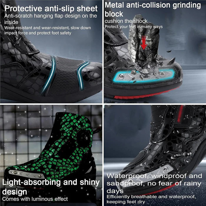 Waterproof Motorcycle Boots-B02