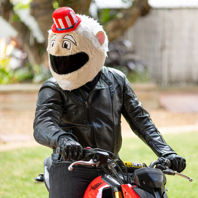 Motorcycle Helmet Cover - Uncle Sam