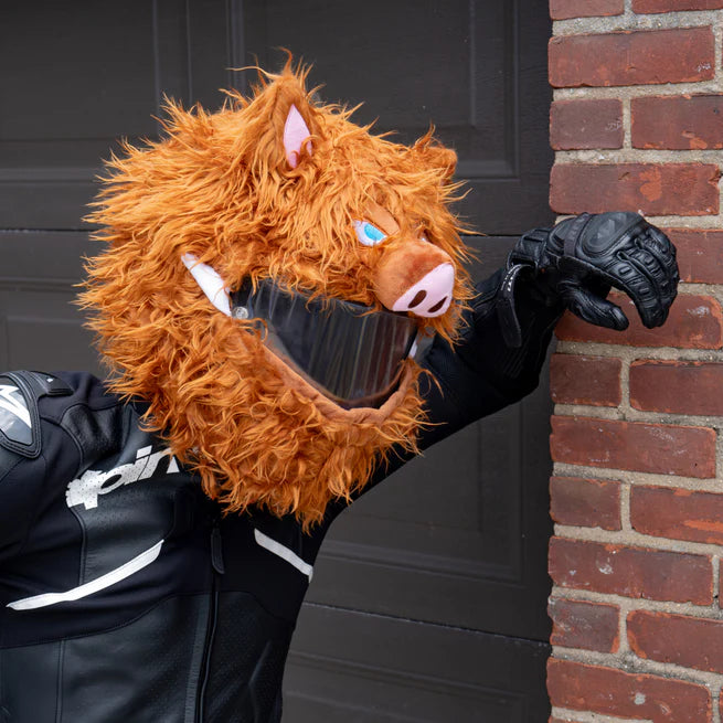 Motorcycle Helmet Cover - Wild Boar