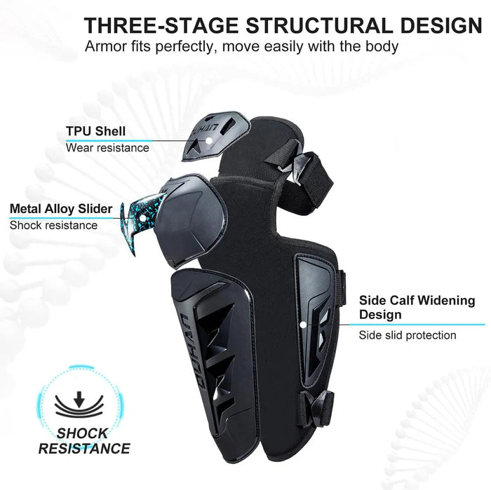 CE2 Motorcycle elbow and knee pads - Y25