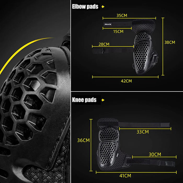 Honeycomb breathable motorcycle protective gear-Y12