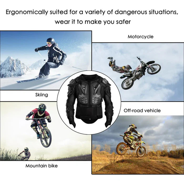 Motorcycle & Ski Protective Body Armor – Impact Protection Gear-A02
