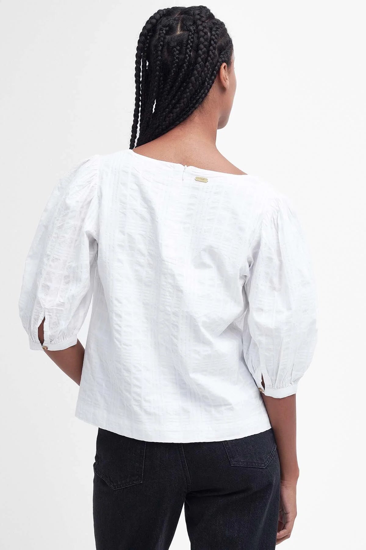 Macy Blouse - WHITE