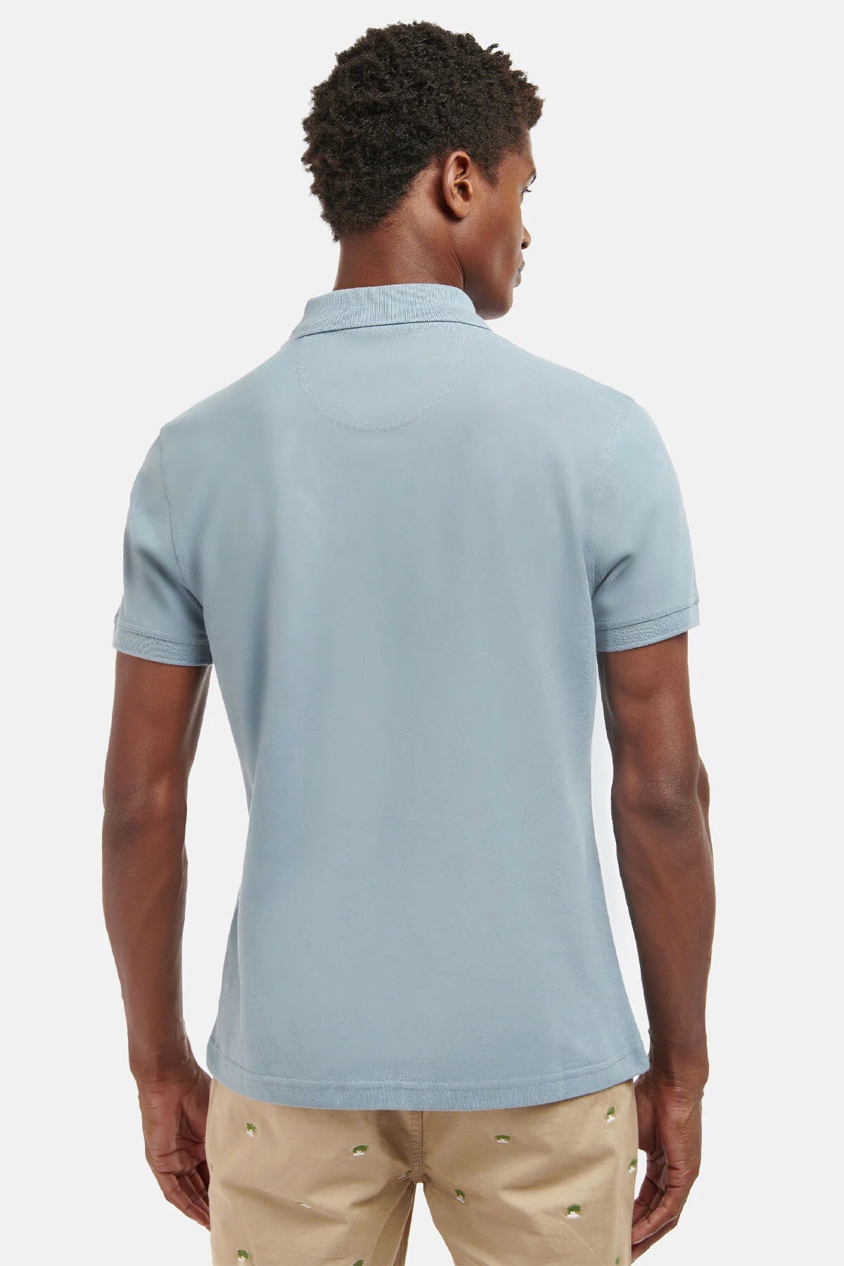 Sports Polo Shirt - WASHED BLUE
