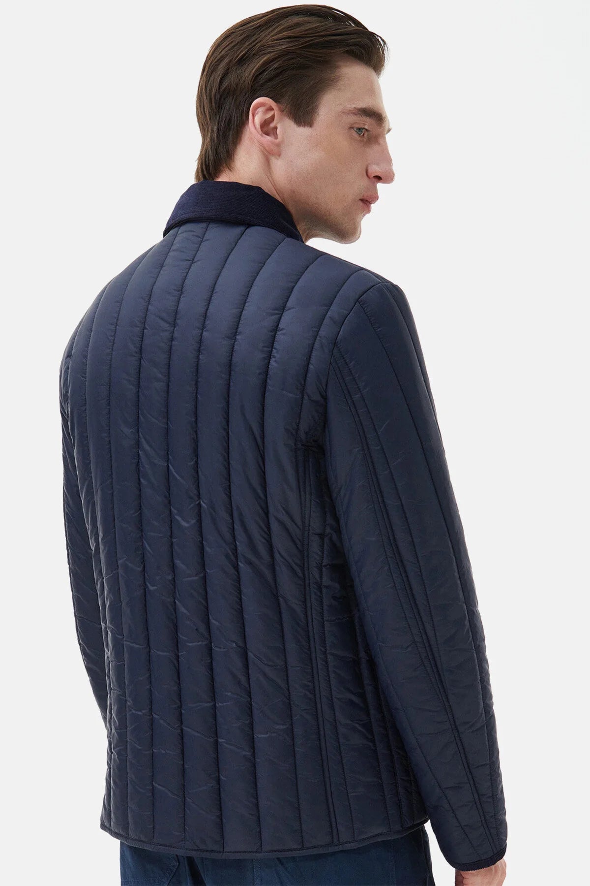 Herring Quilted Jacket - NAVY