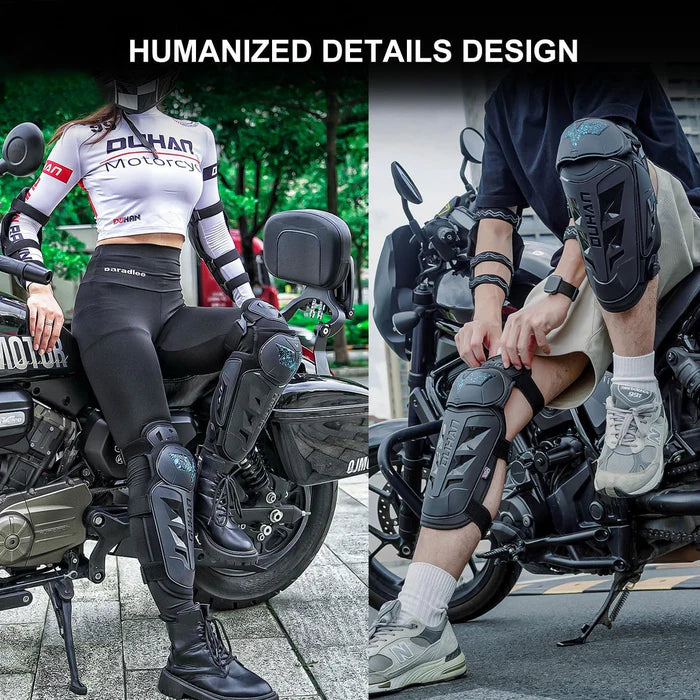 CE2 Motorcycle elbow and knee pads - Y25
