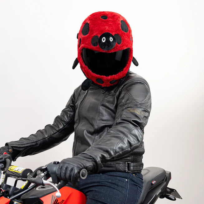Motorcycle Helmet Cover - Ladybug