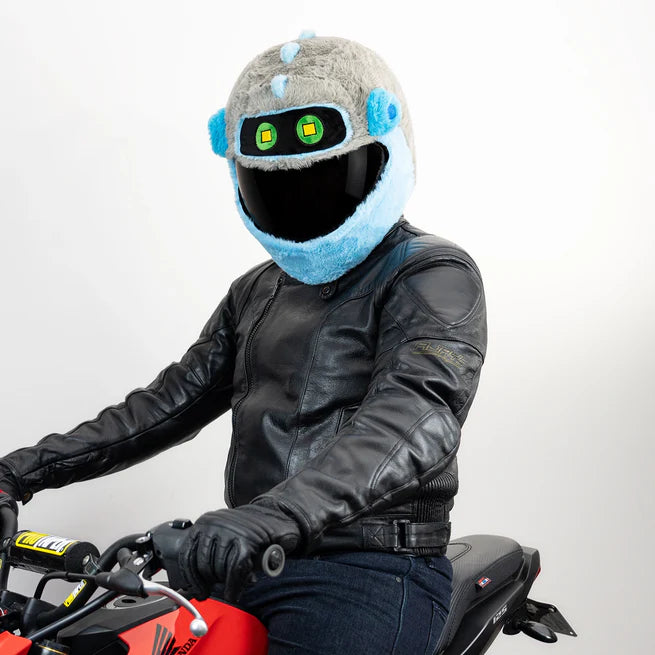 Motorcycle Helmet Cover - Robot