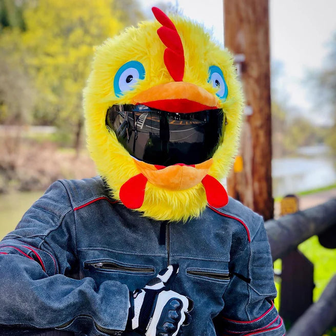 Motorcycle Helmet Cover - Chicken