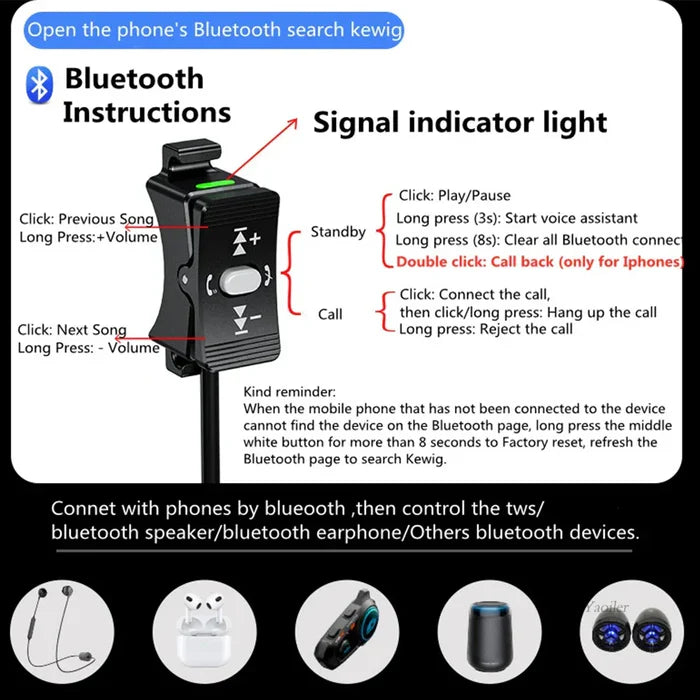 No-blocking camera shock-absorbing anti-theft motorcycle phone holder-S05
