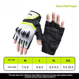 Green half finger