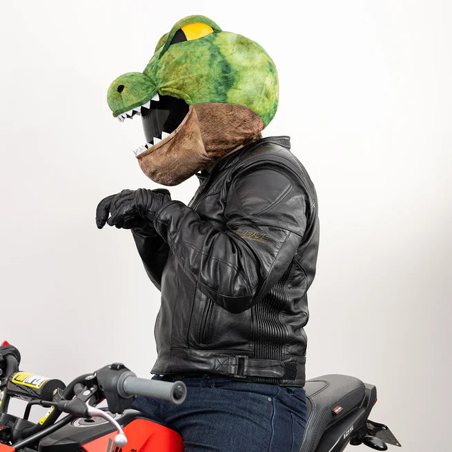 Motorcycle Helmet Cover - T-Rex