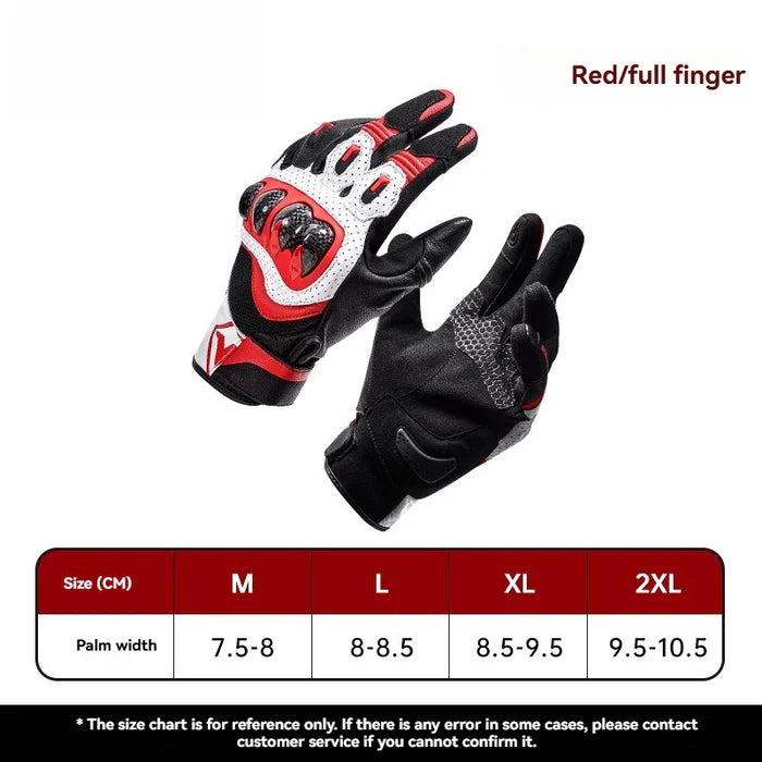 3K Carbon Fiber Shockproof Touchscreen Gloves-G11