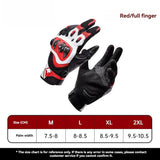 Red full finger