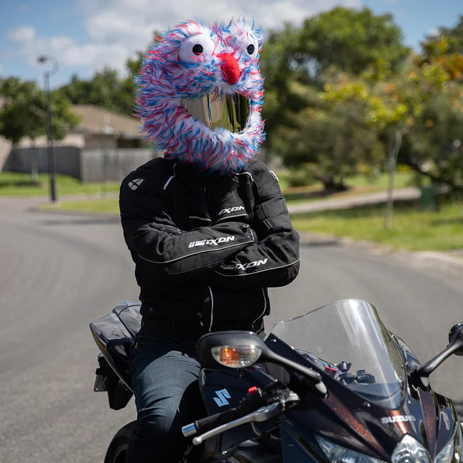 Motorcycle Helmet Cover - Red, White And Blue