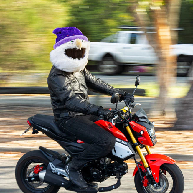 Motorcycle Helmet Cover - Wizard