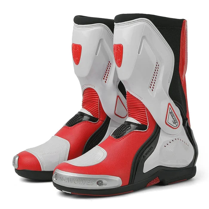 Anti-collision road breathable motorcycle riding boots-B03