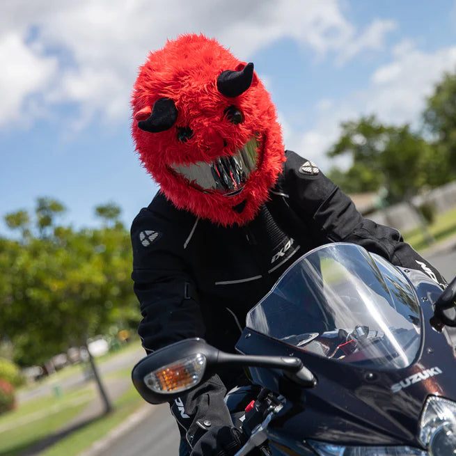 Motorcycle Helmet Cover - Devil