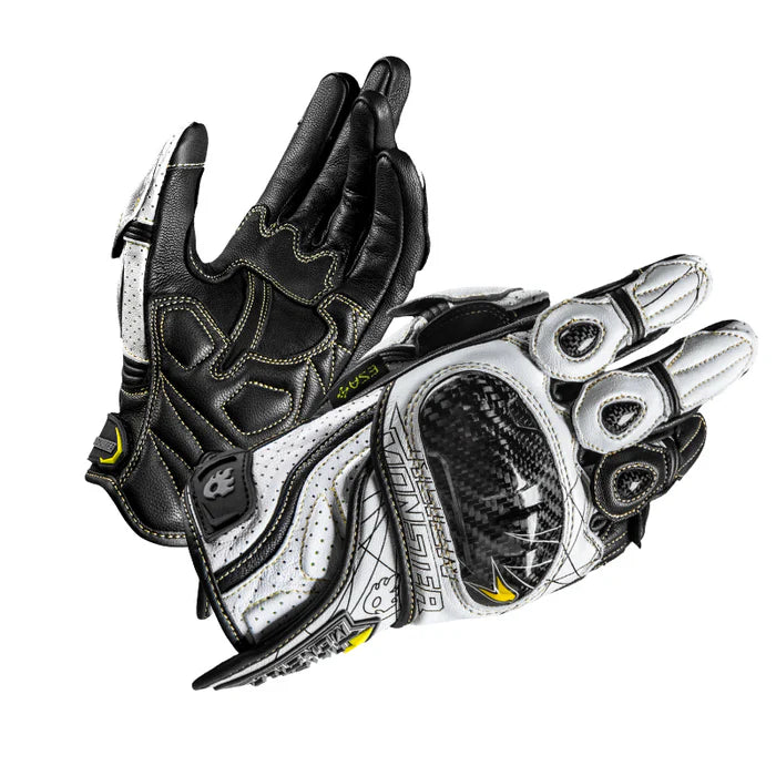 CE2 Carbon Fiber Leather Racing Gloves - G05