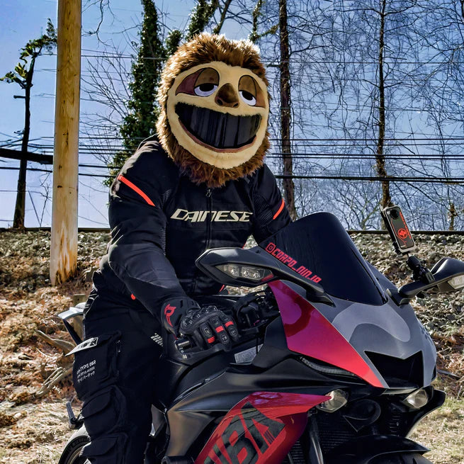 Motorcycle Helmet Cover - Sloth