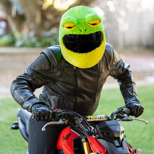 Motorcycle Helmet Cover - Frog