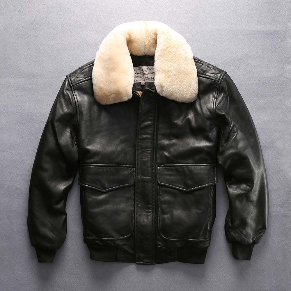 G1 Flight Suit Leather Jacket - J56