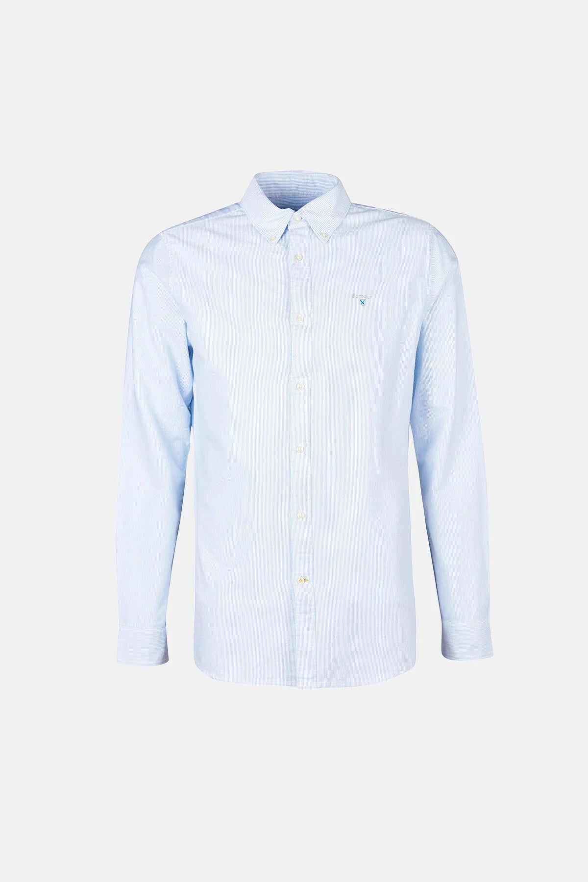 Striped Oxford Tailored Shirt - SKY BLUE