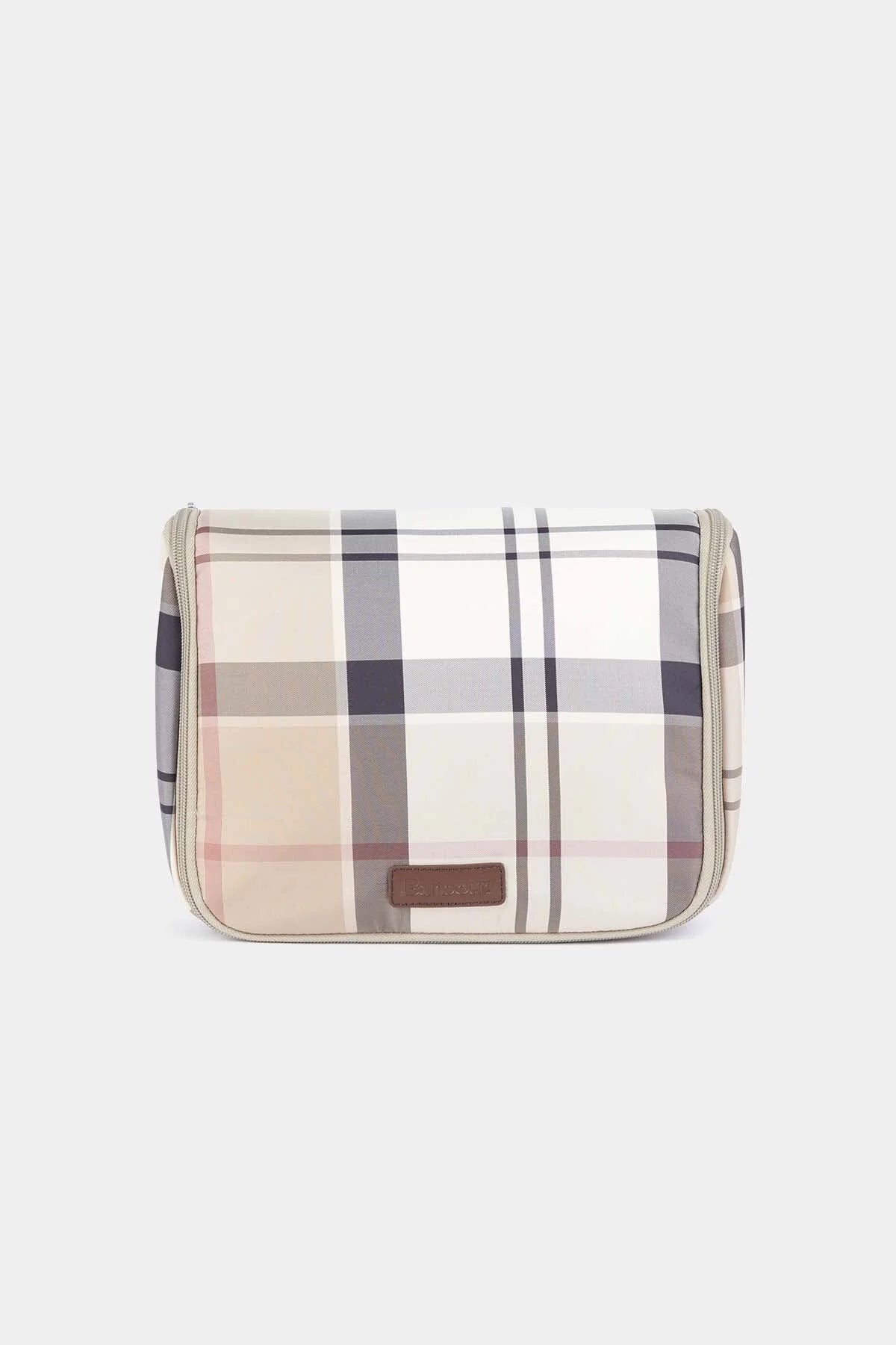 Hanging Washbag - ROSEWOOD TARTAN