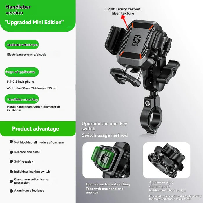 Wireless PD fast charging shock-absorbing anti-theft bracket-S04