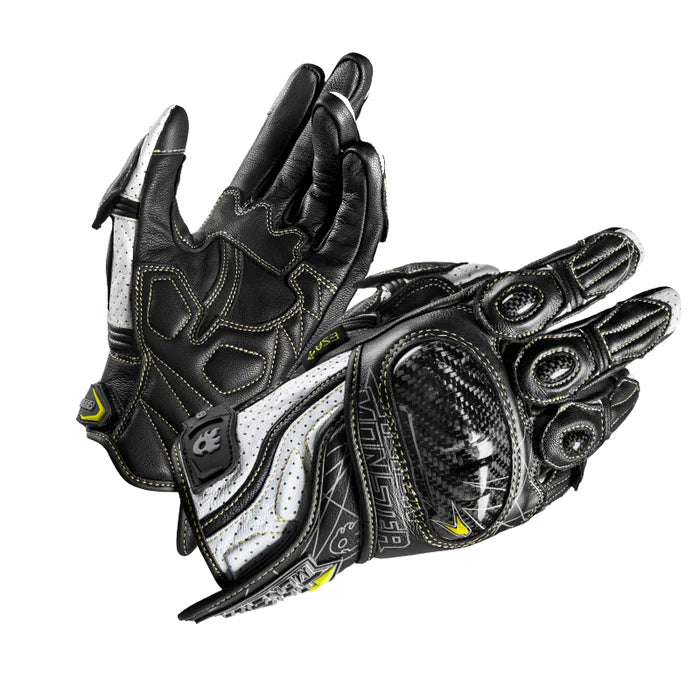 CE2 Carbon Fiber Leather Racing Gloves - G05