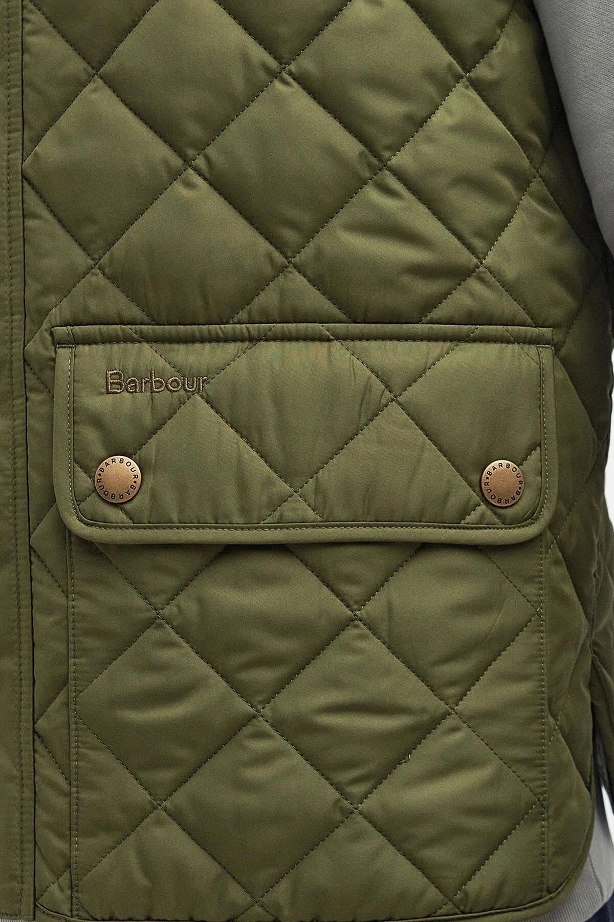 Lowerdale Gilet - DARK MOSS