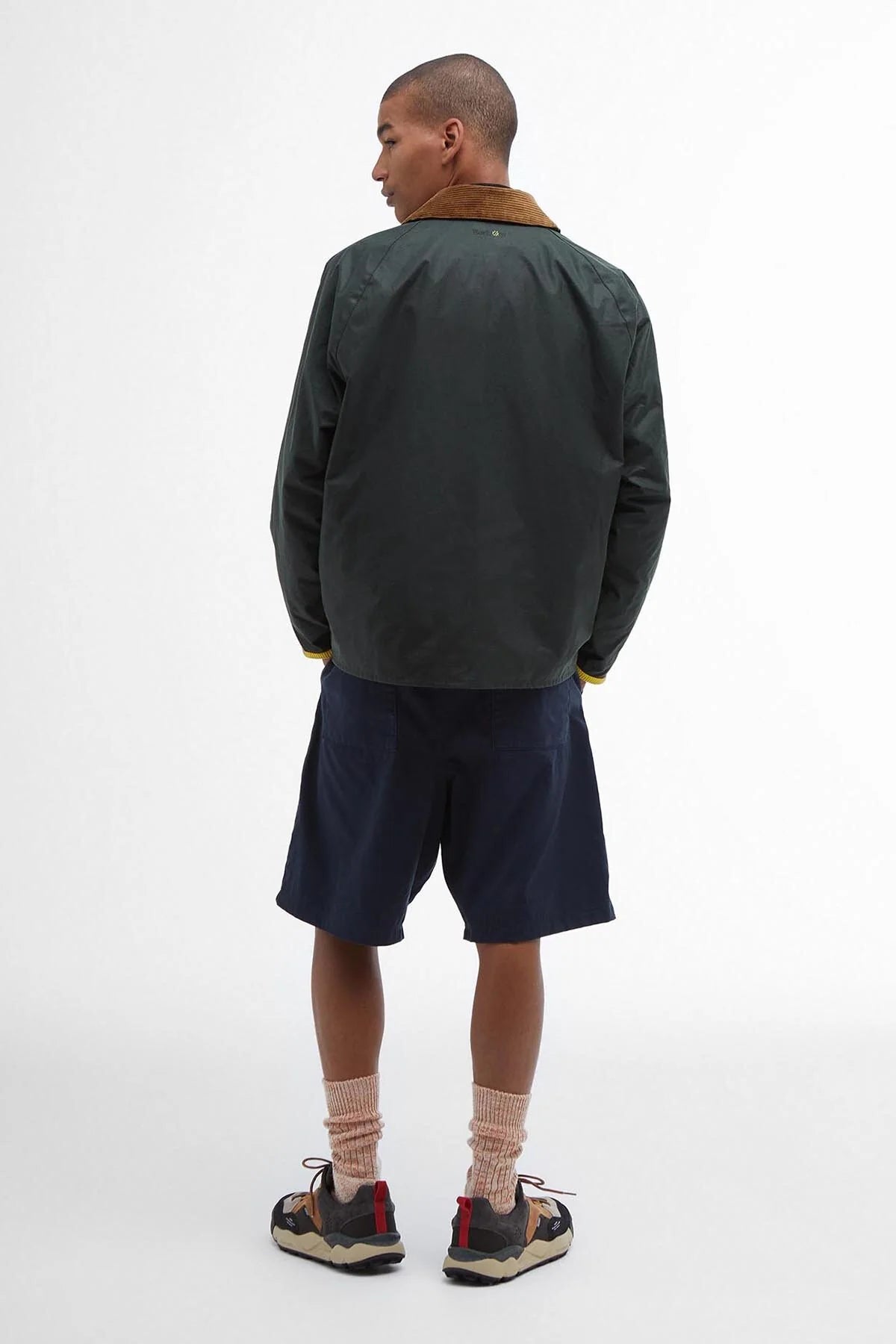 Oversized Transport Waxed Jacket - SAGE