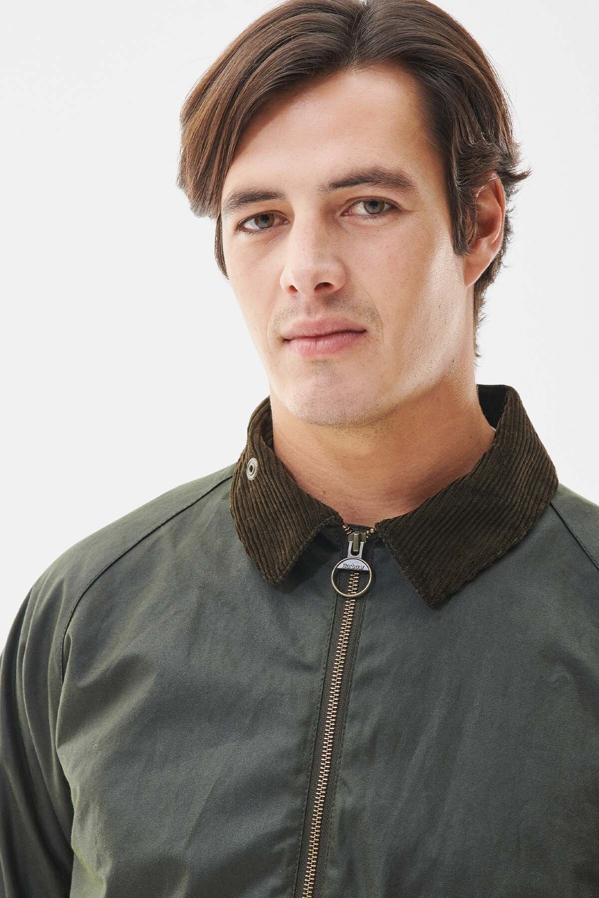 Bedale Short Wax Jacket - FERN