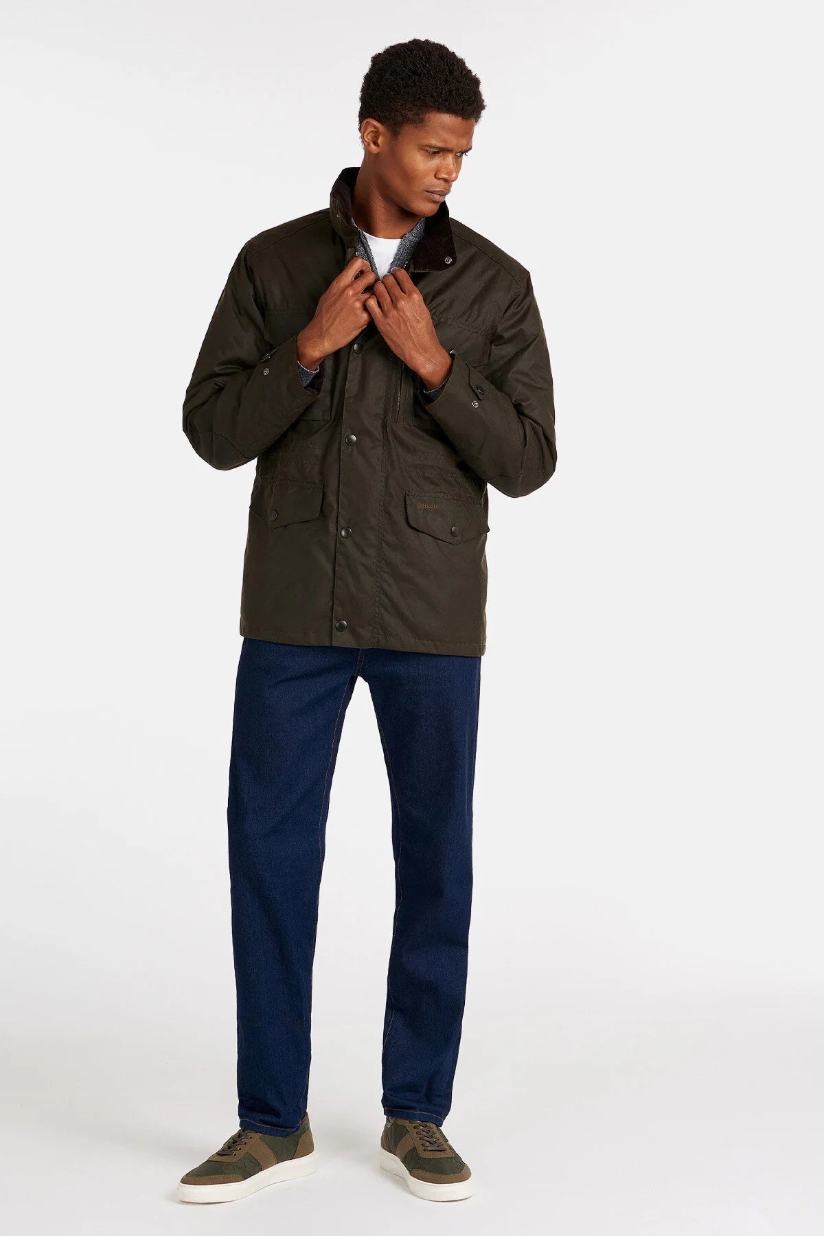 Sapper Wax Jacket - OLIVE/CLASSIC