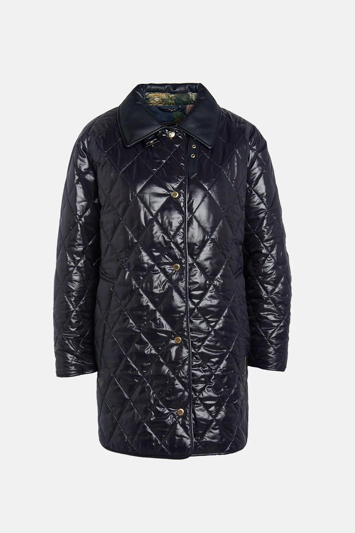 Tolsford Quilted Cape - BLACK