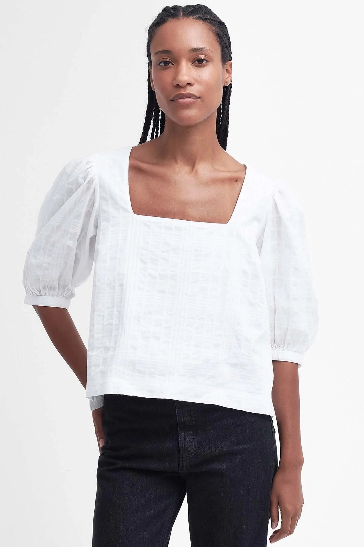 Macy Blouse - WHITE