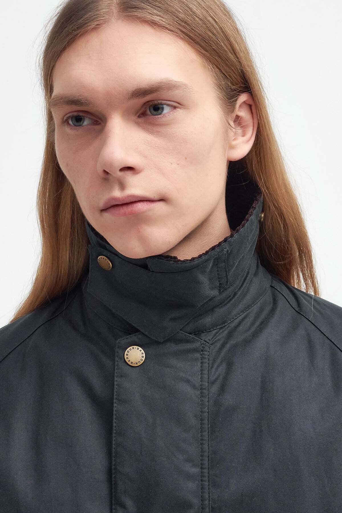 Modified Beaufort Waxed Jacket - SAGE