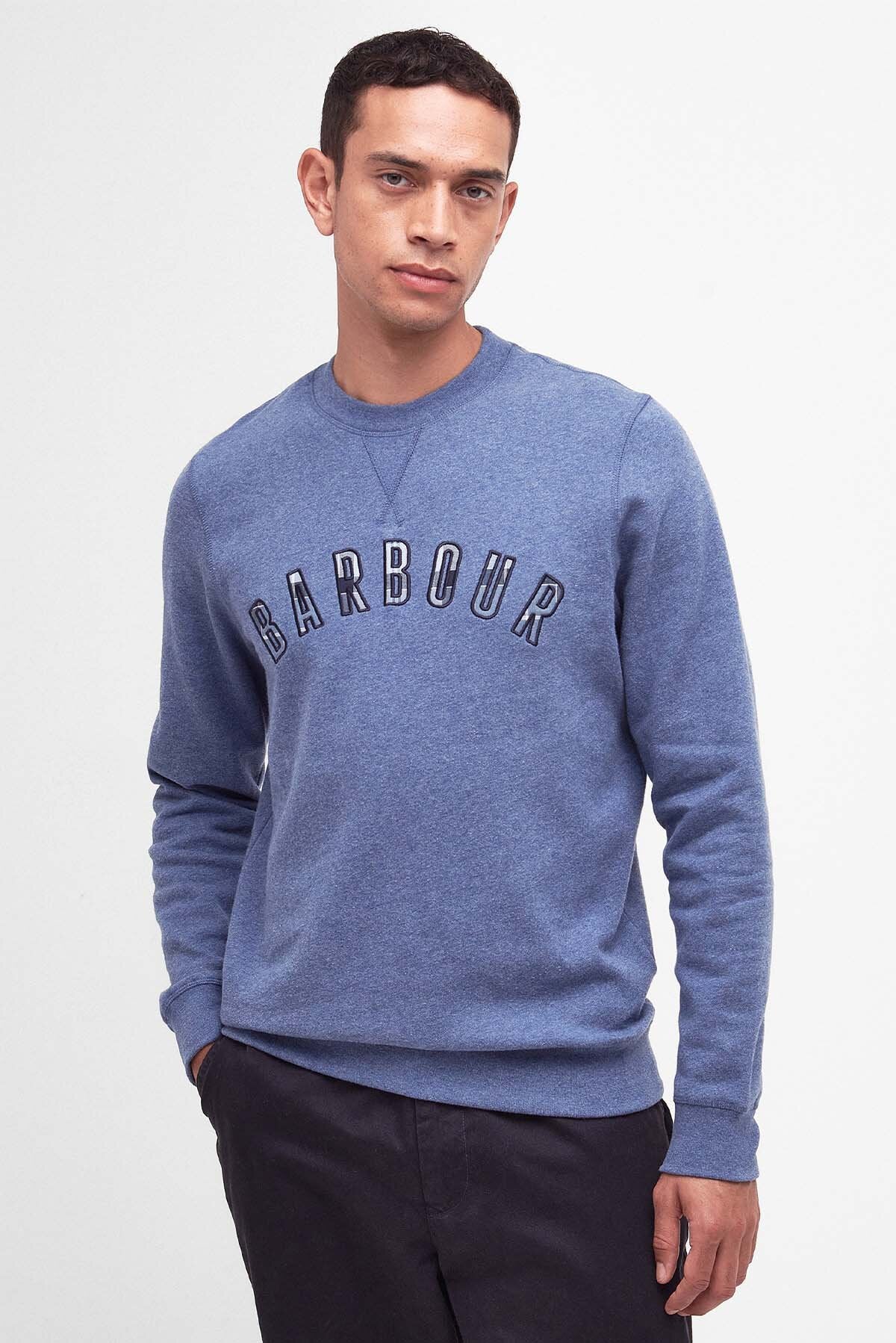 Debson Crew Neck Sweatshirt - CHAMBRAY