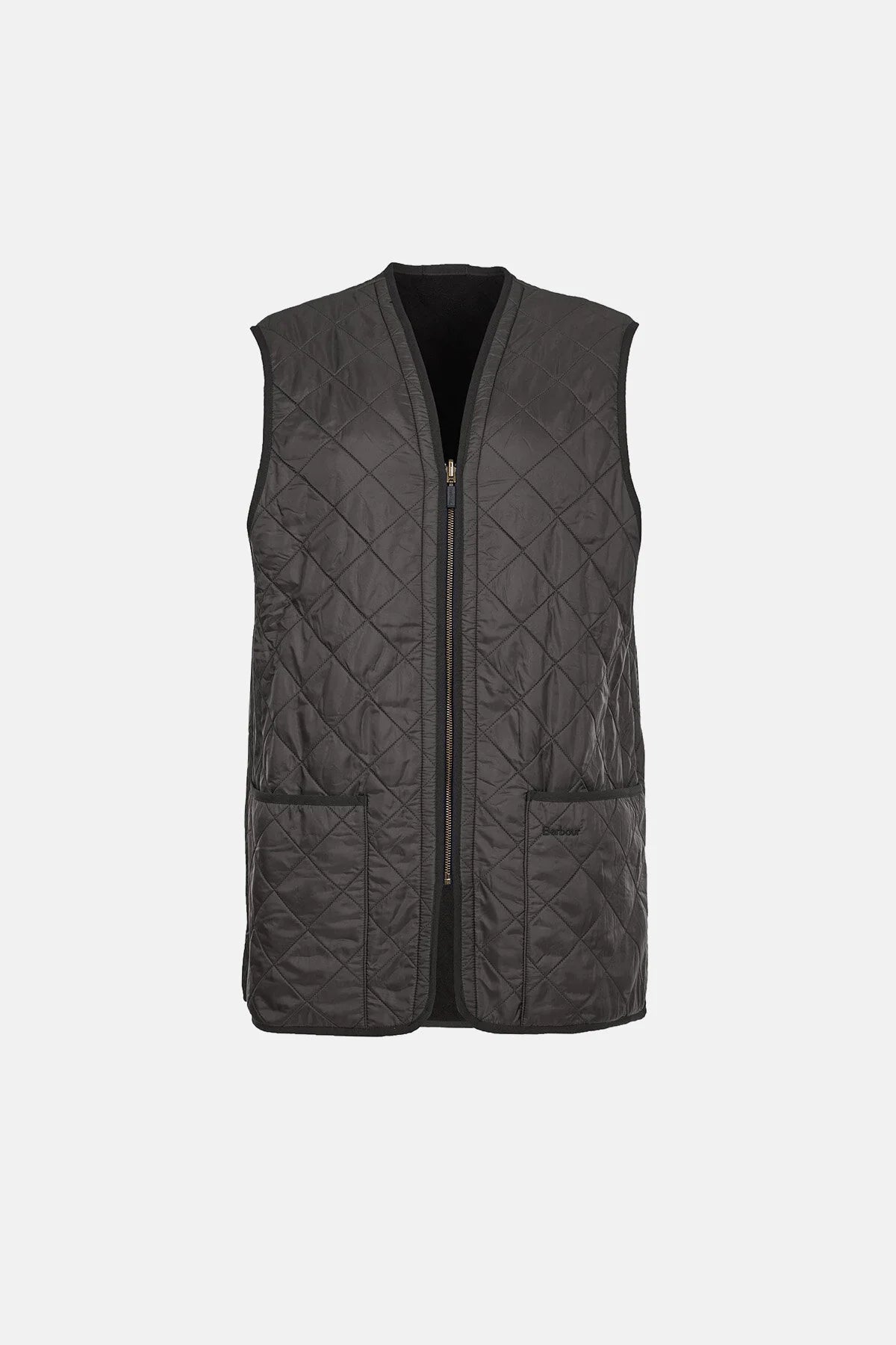 Polarquilt Waistcoat/Zip-In Liner - BLACK