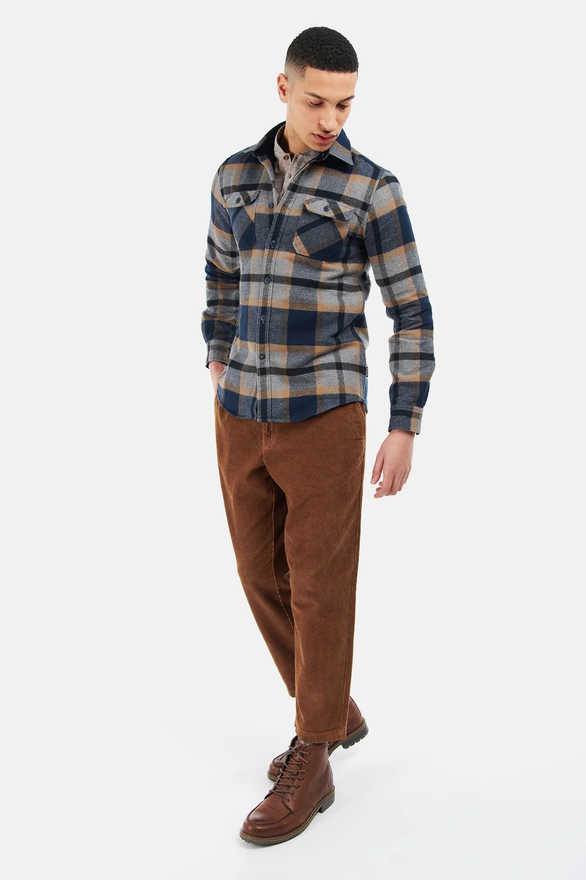 Rhobell Shirt - GREY MARL