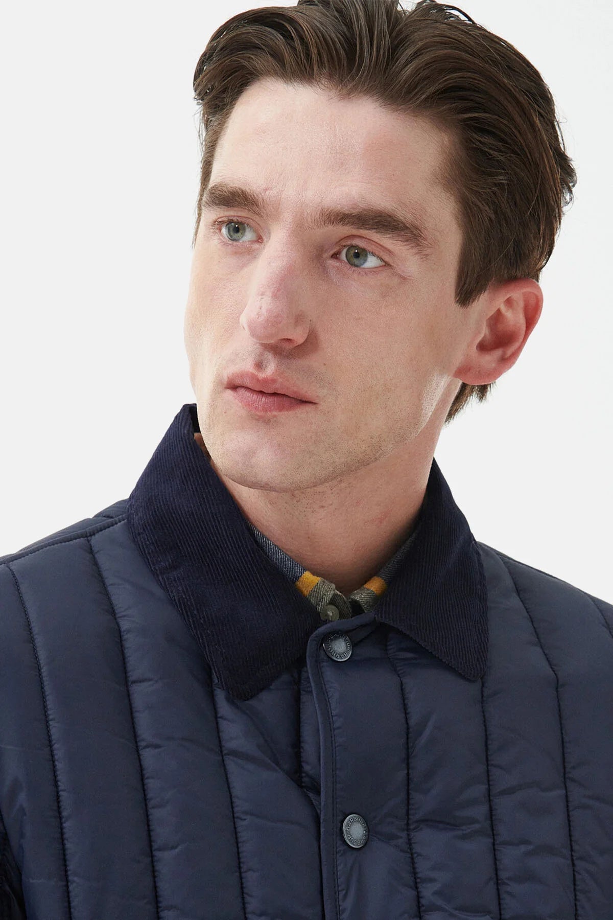 Herring Quilted Jacket - NAVY