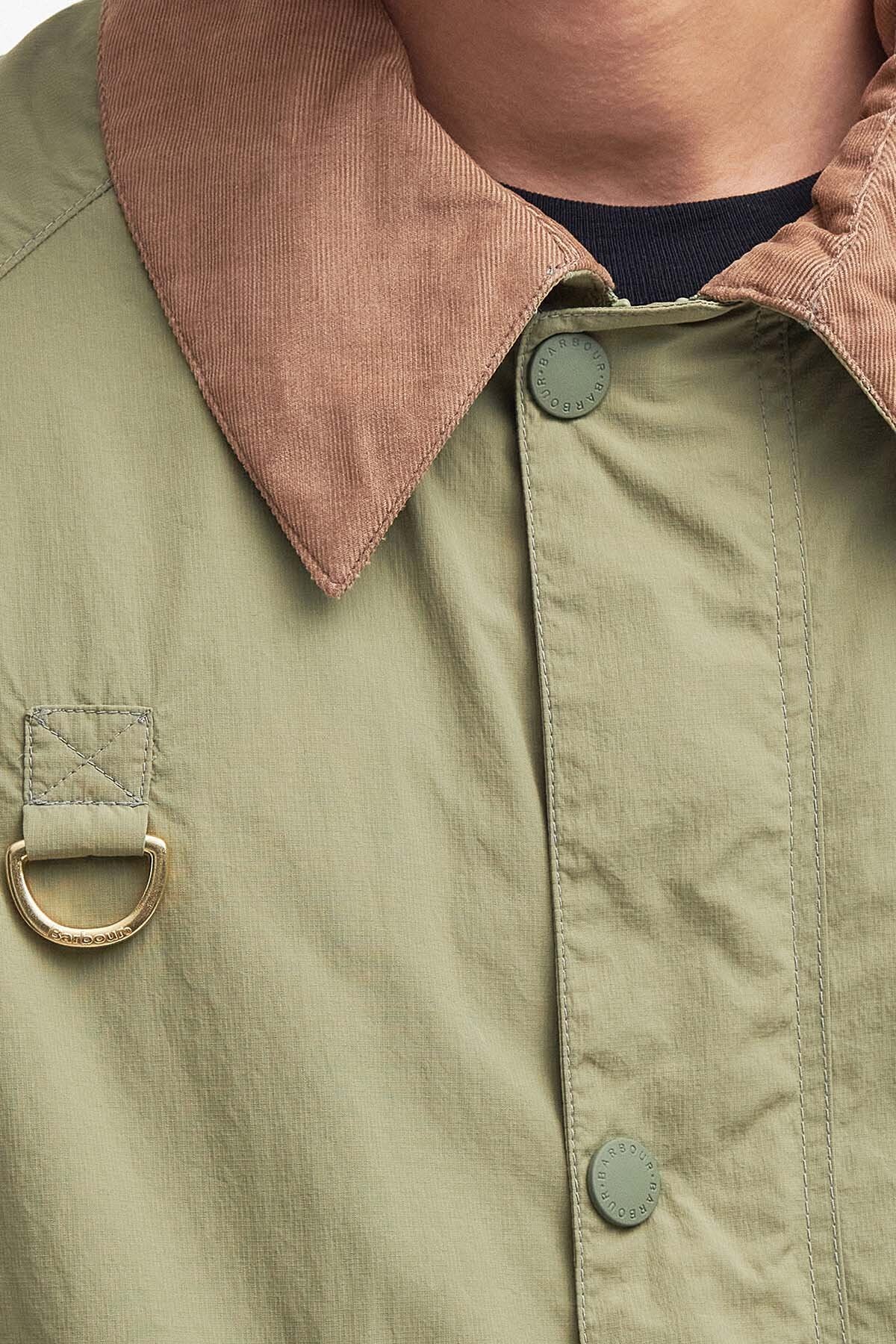 Oversized Spey Showerproof Jacket - BLEACHED OLIVE