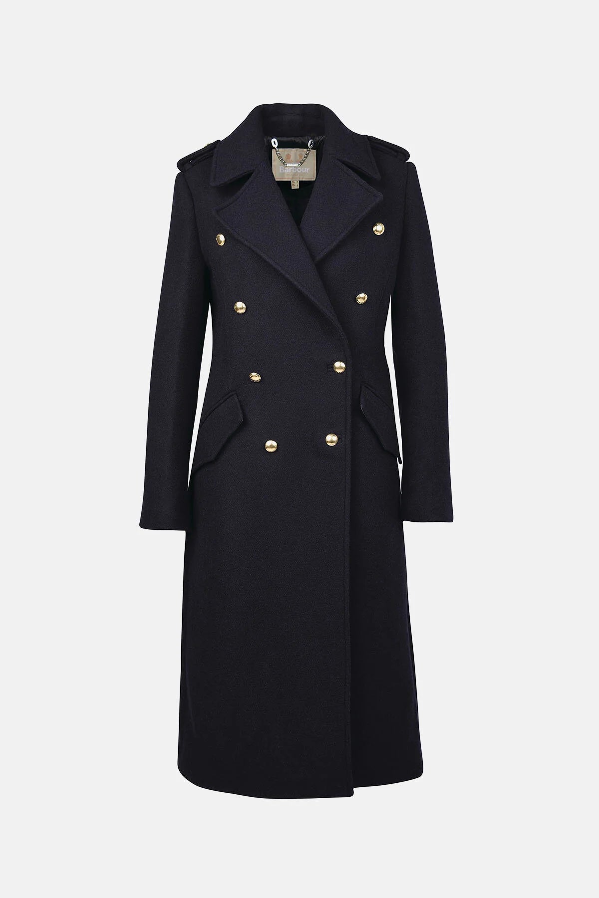 Inverraray Wool Coat - NAVY